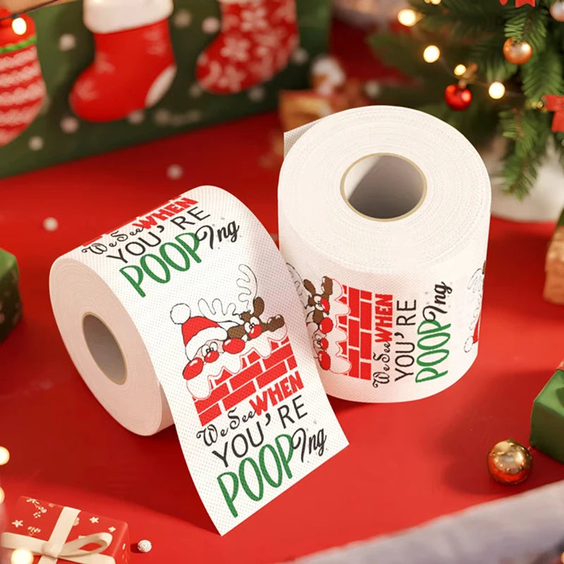 Papier Toilette Noël Ludique