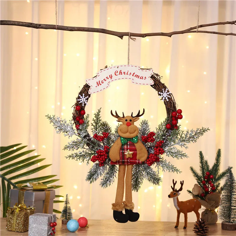 Petite Couronne Elfe de Noël