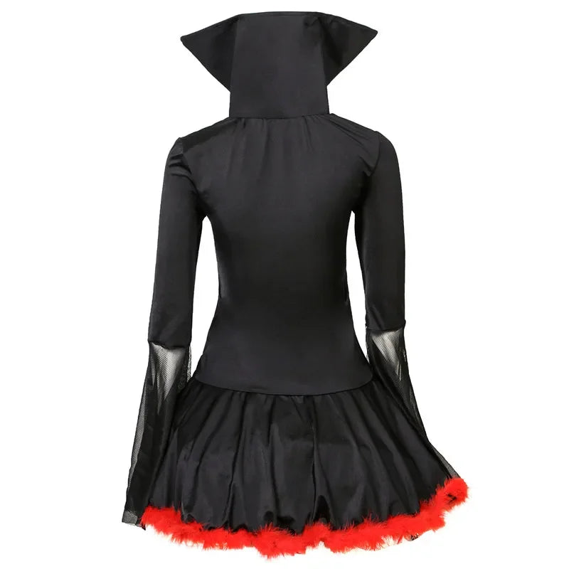 Petite Robe de Vampire Noir Costume