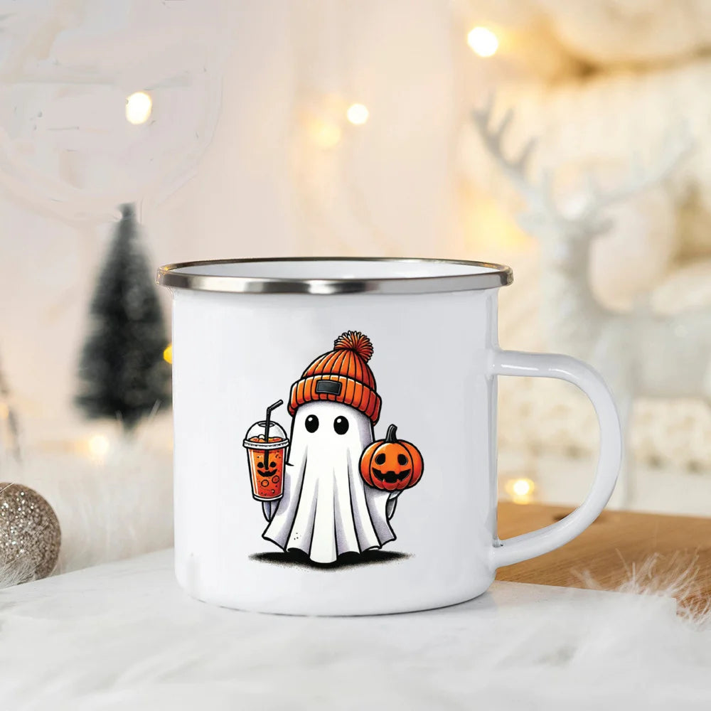 Petite Tasse Fantôme Halloween Design