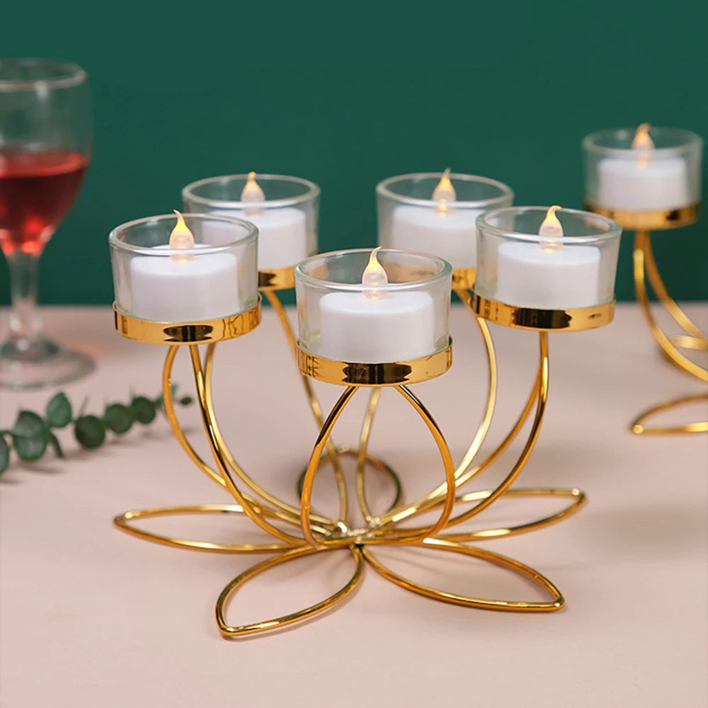 Photophore Noël Doré Elégant 1
