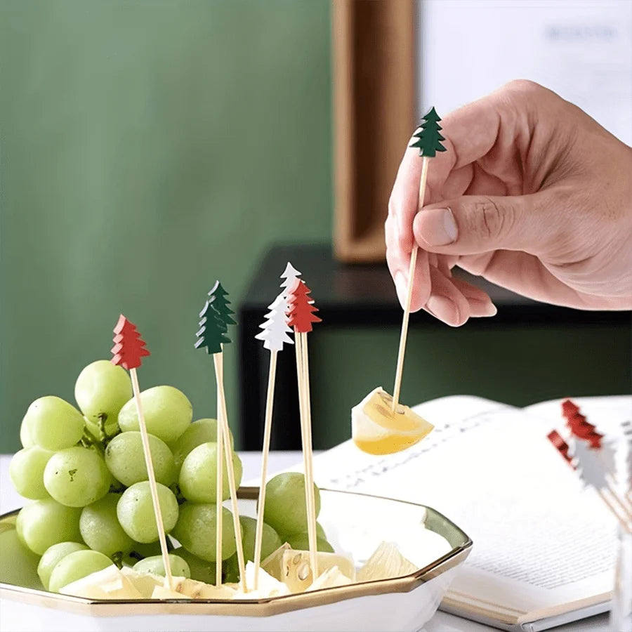 Pique Cocktail Sapin de Noel