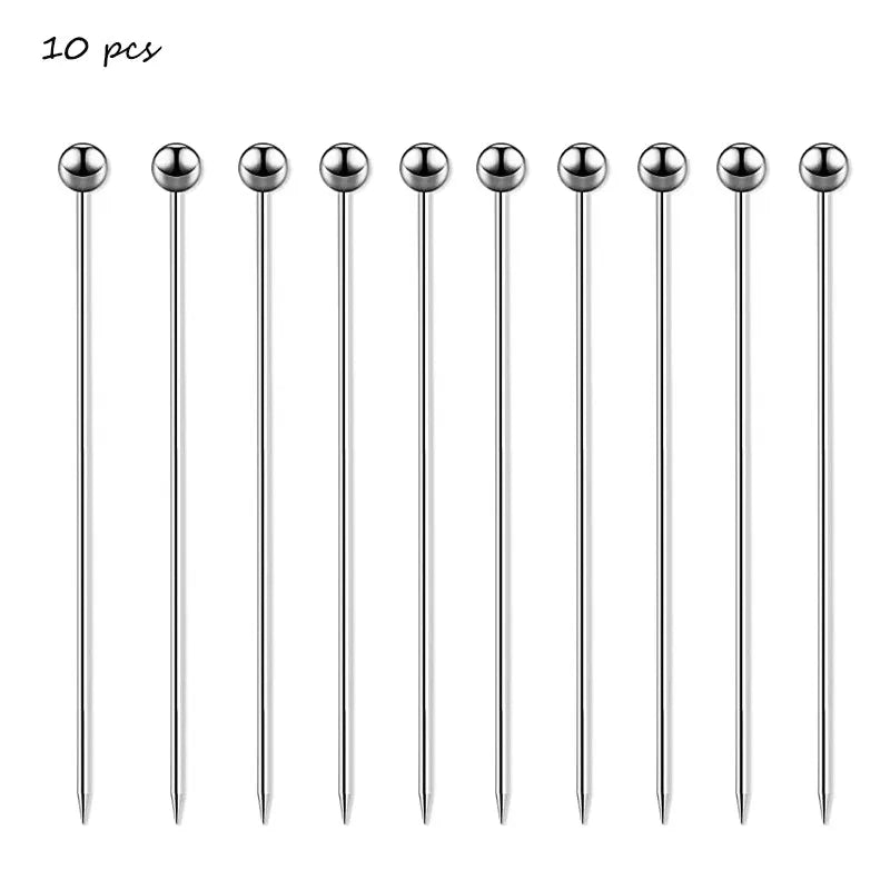 Pique Cocktail en Inox Argenté