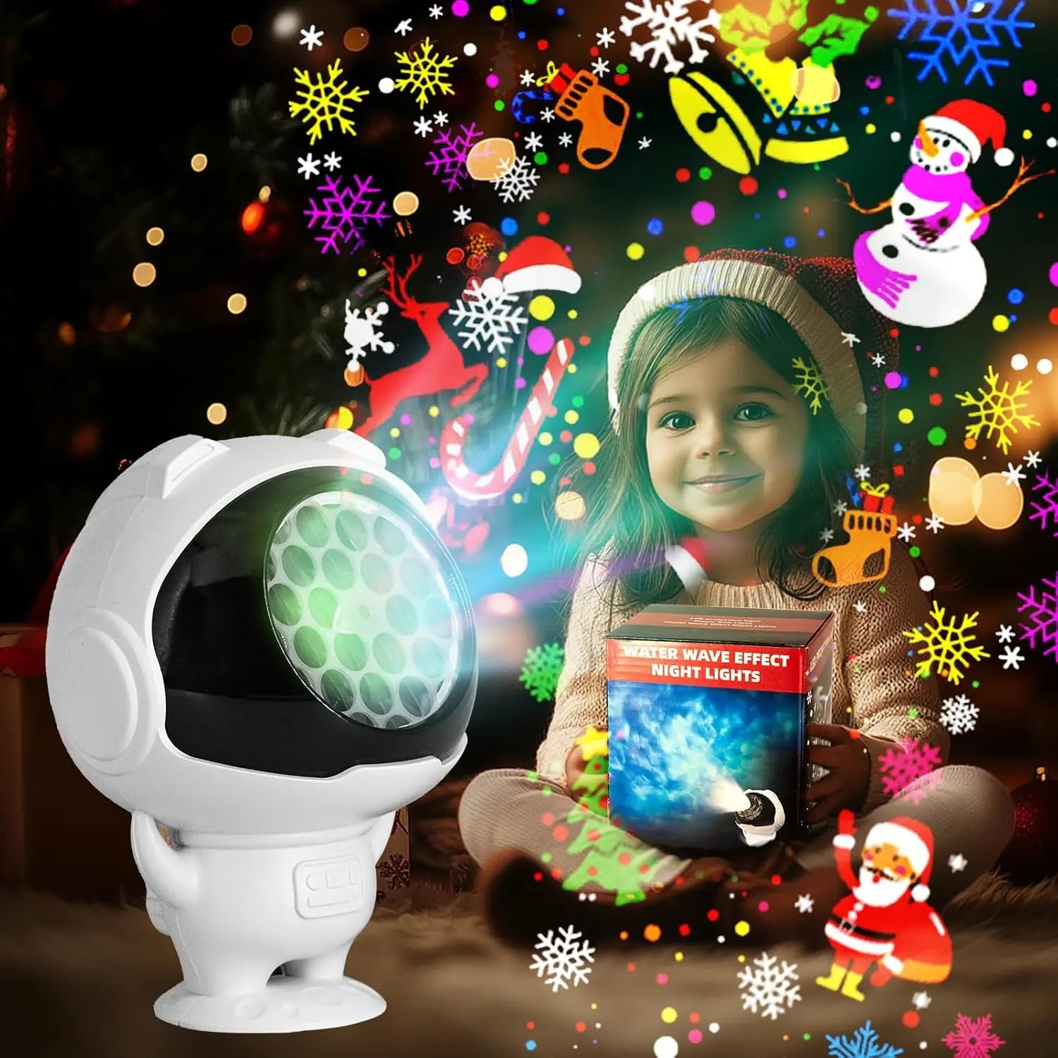 Projecteur Effet Noël stylé