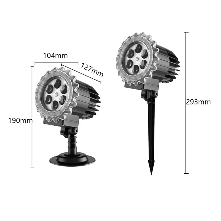Projecteur Flocon De Neige Pour Extérieur tendance