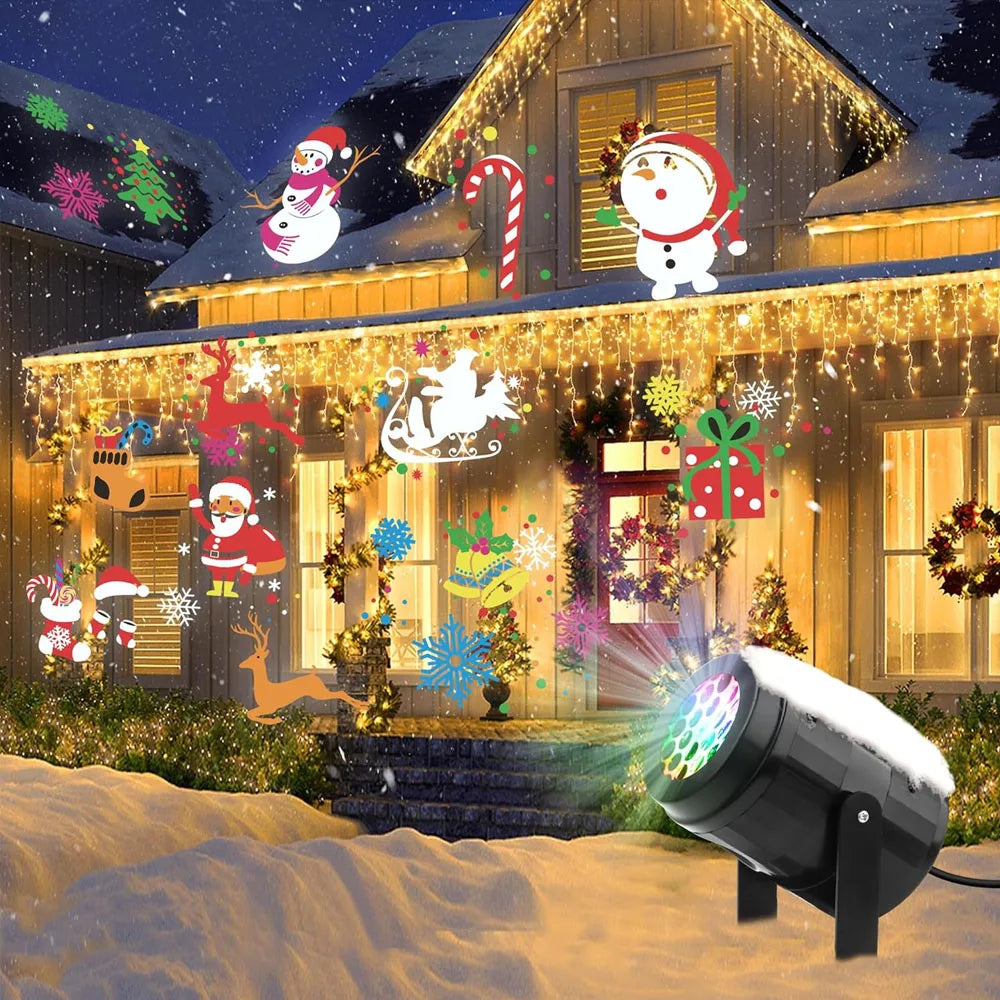 Projecteur Motifs Noël Festifs stylé