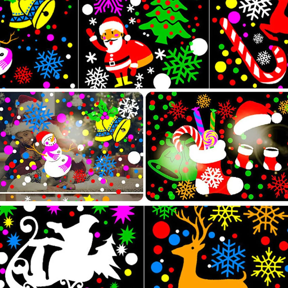 Projecteur Motifs Noël Festifs tendance