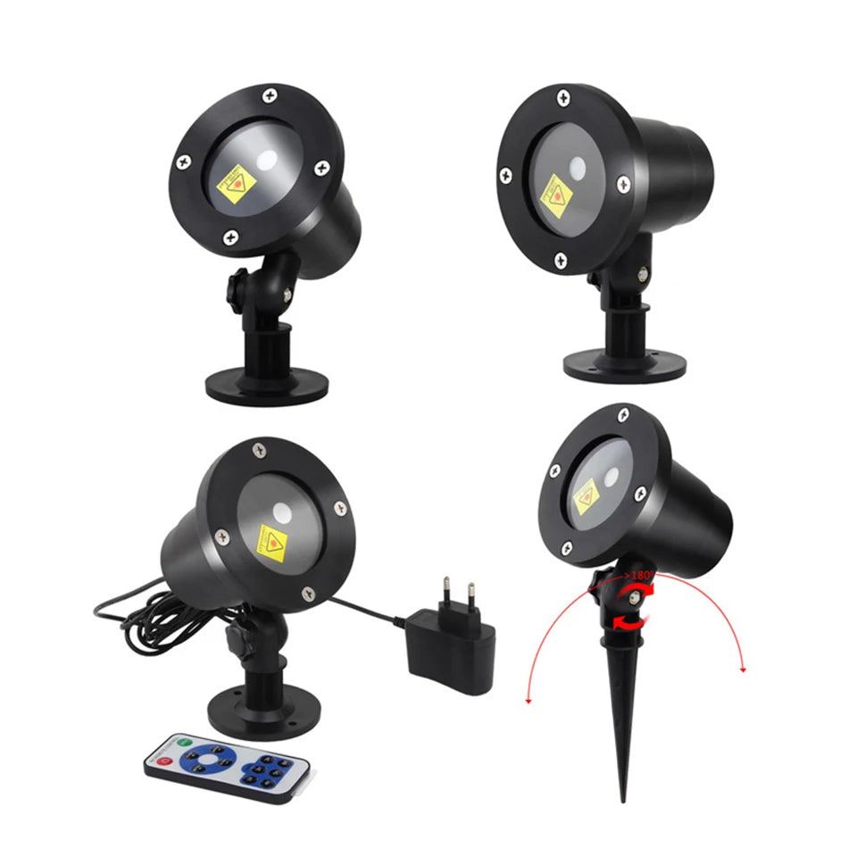 Projecteur Noël Laser Rouge Et Vert stylé