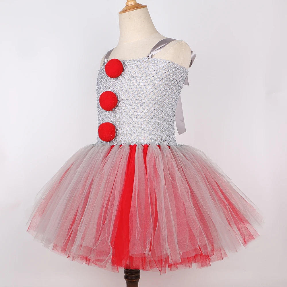 Robe Clown Design Fille stylé