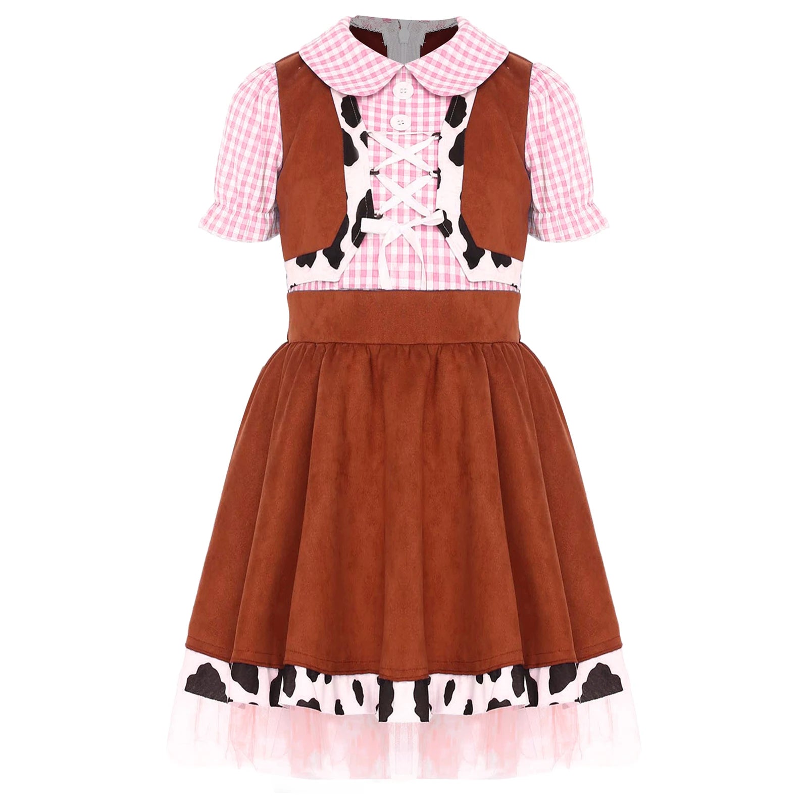 Robe Cowboy Fille Marron stylé