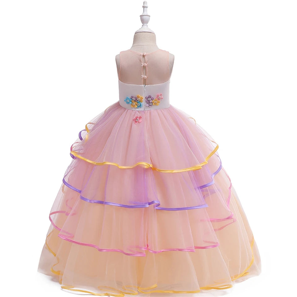Robe Licorne Jaune Haut de Gamme chic