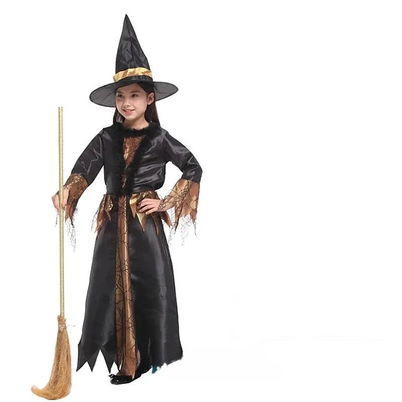 Robe Longue Sorcière pour Fille Stylé
