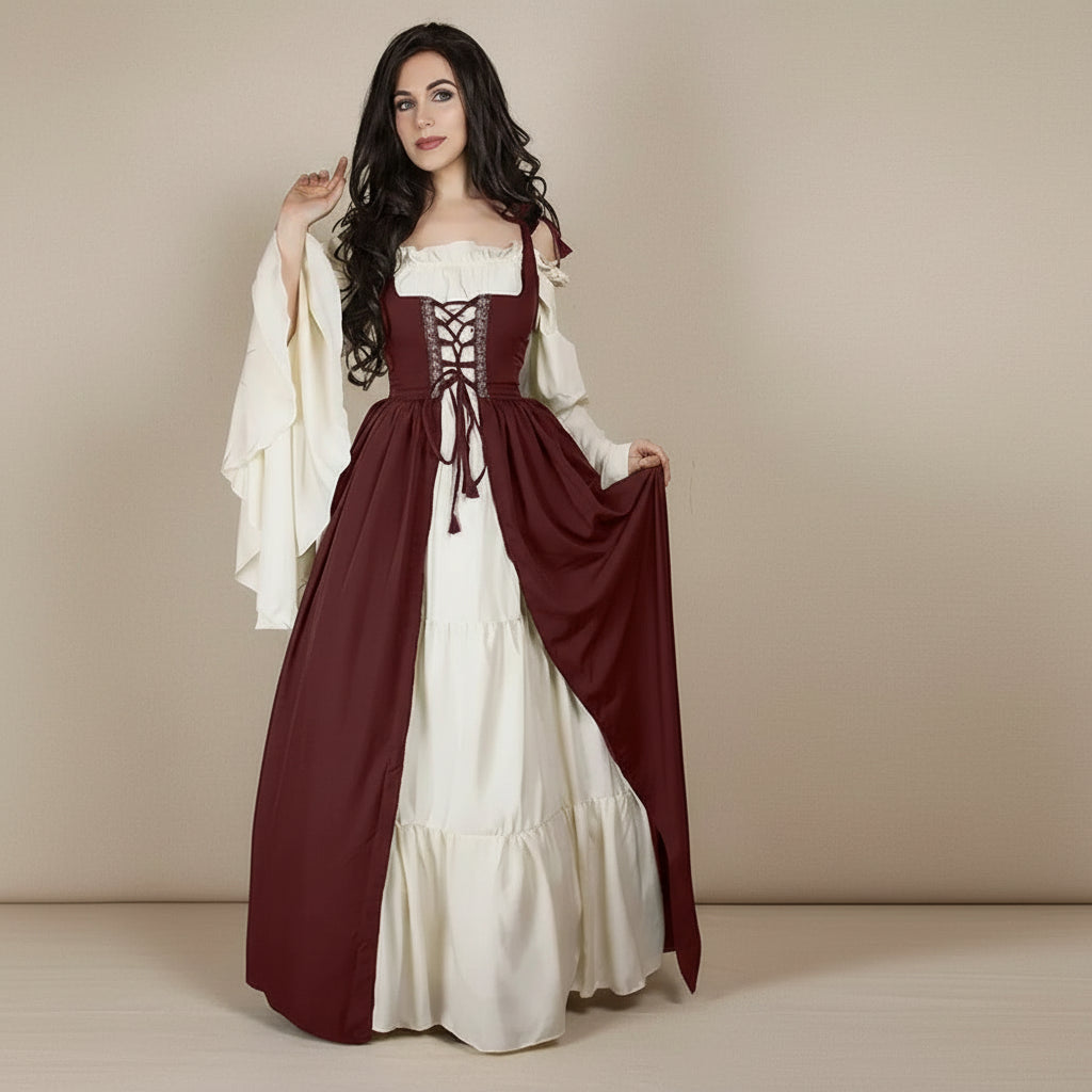 Robe Longue de Cosplay Médiéval