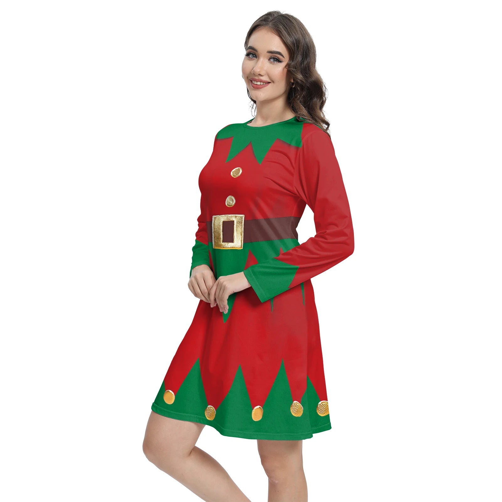 Robe Lutin De Noël stylé