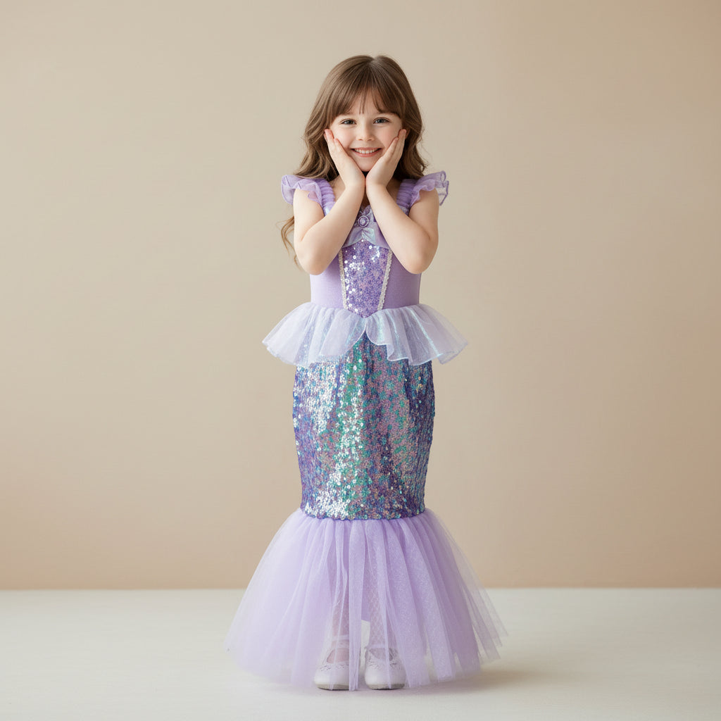 Robe Sirène à Écailles