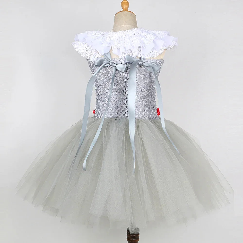 Robe Tutu Clown d’Horreur Accessoirisée fluide