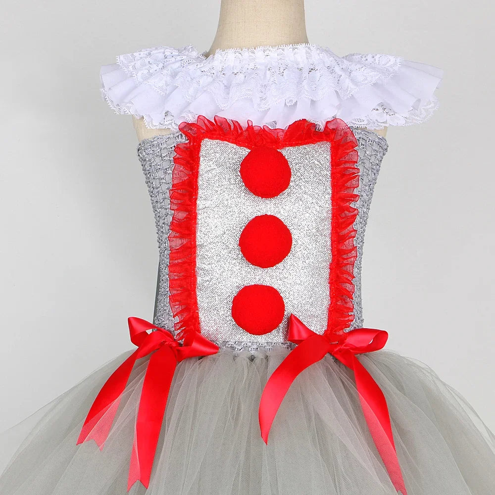 Robe Tutu Clown d’Horreur Accessoirisée qualité