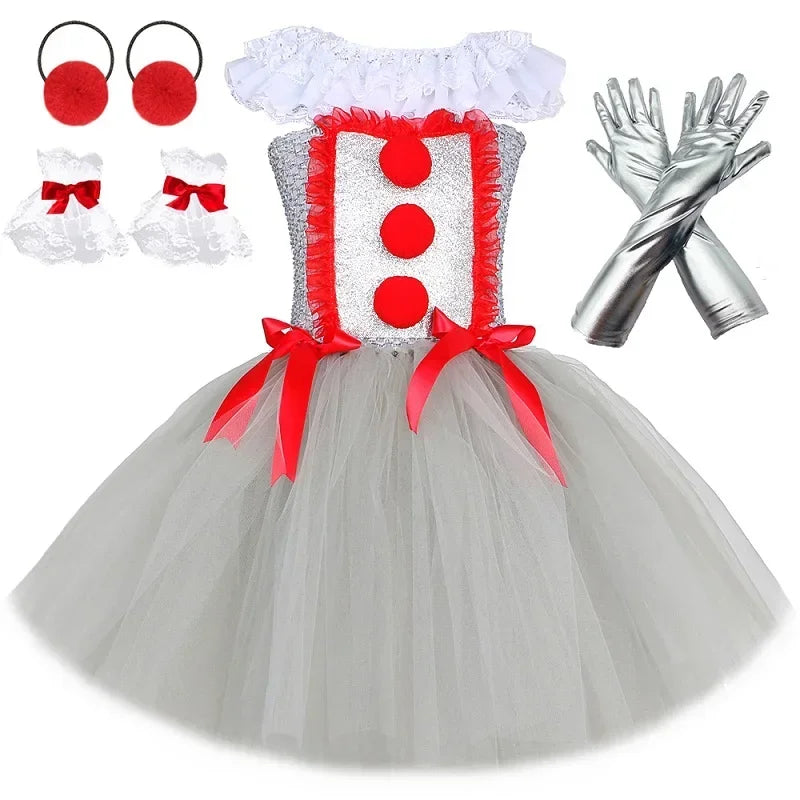 Robe Tutu Clown d’Horreur Accessoirisée stylé