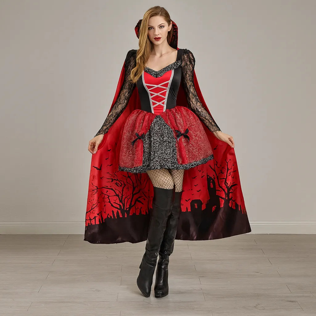 Robe Vampire Elégant Halloween