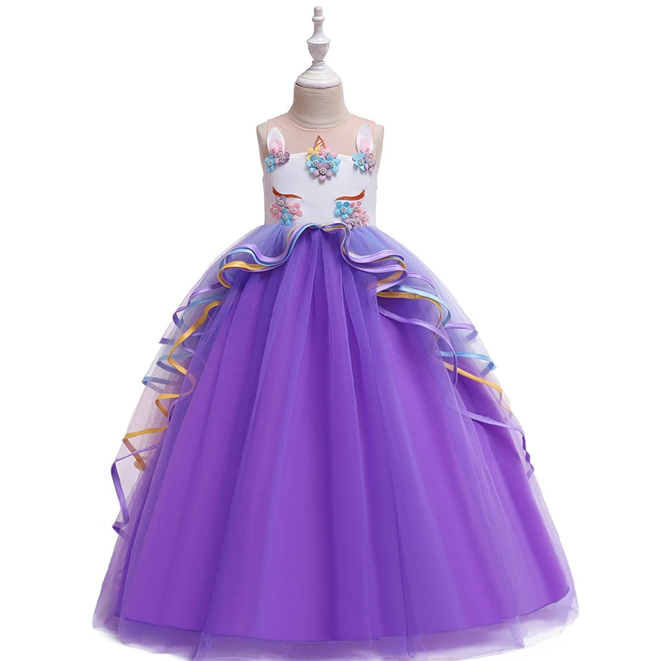 Robe Violette Licorne Raffinée tendance