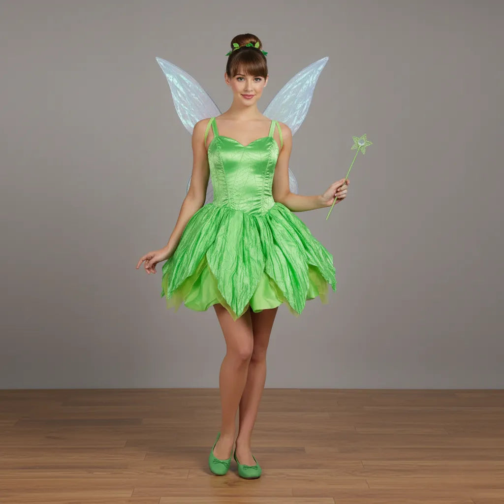 Robe de Fée Verte Stylée