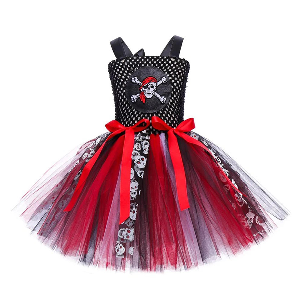 Robe de Pirate Design Fille Devant