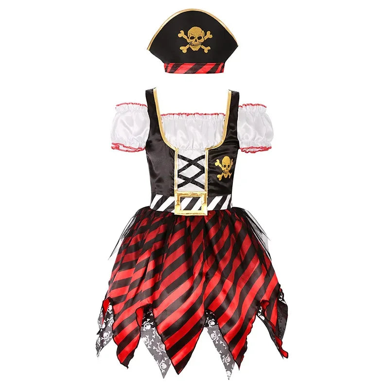Robe de Pirate avec Accessoires Devant
