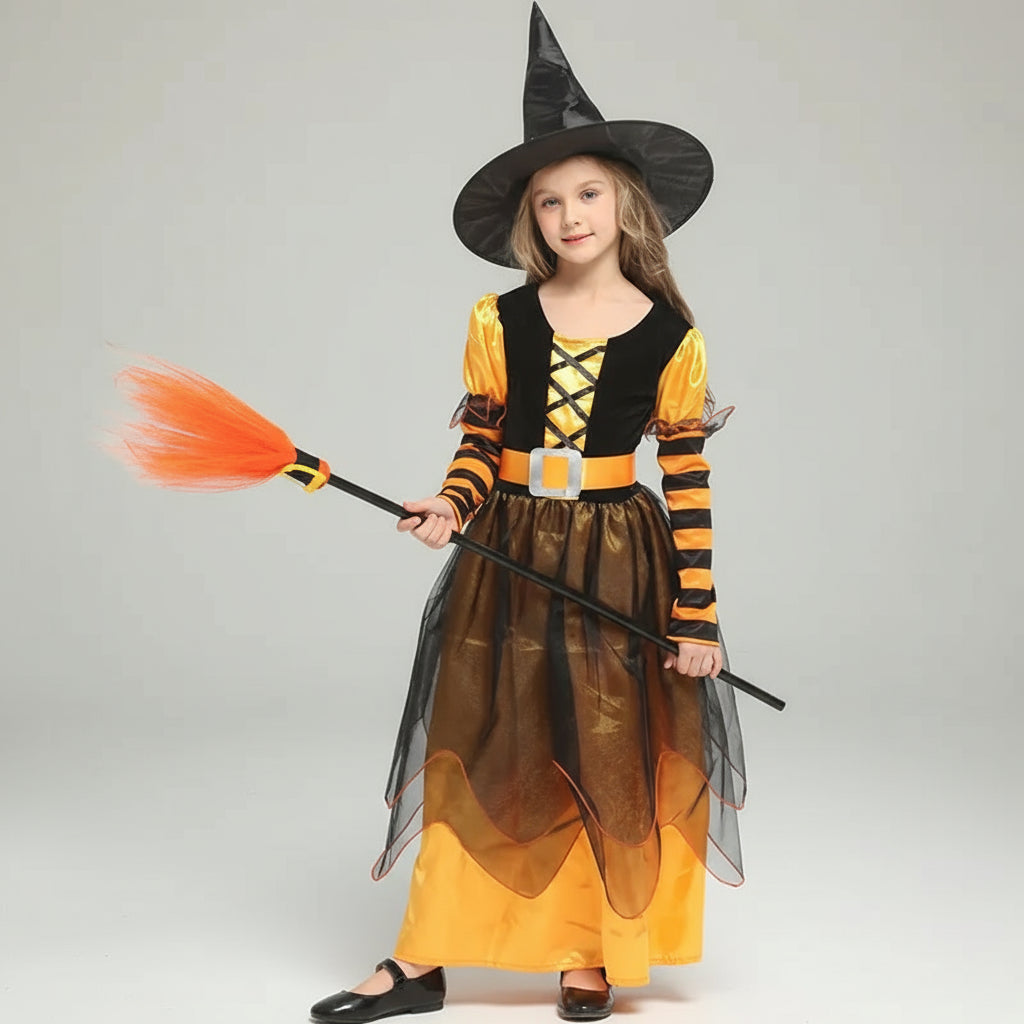 Robe de Sorcière Accessoirisée