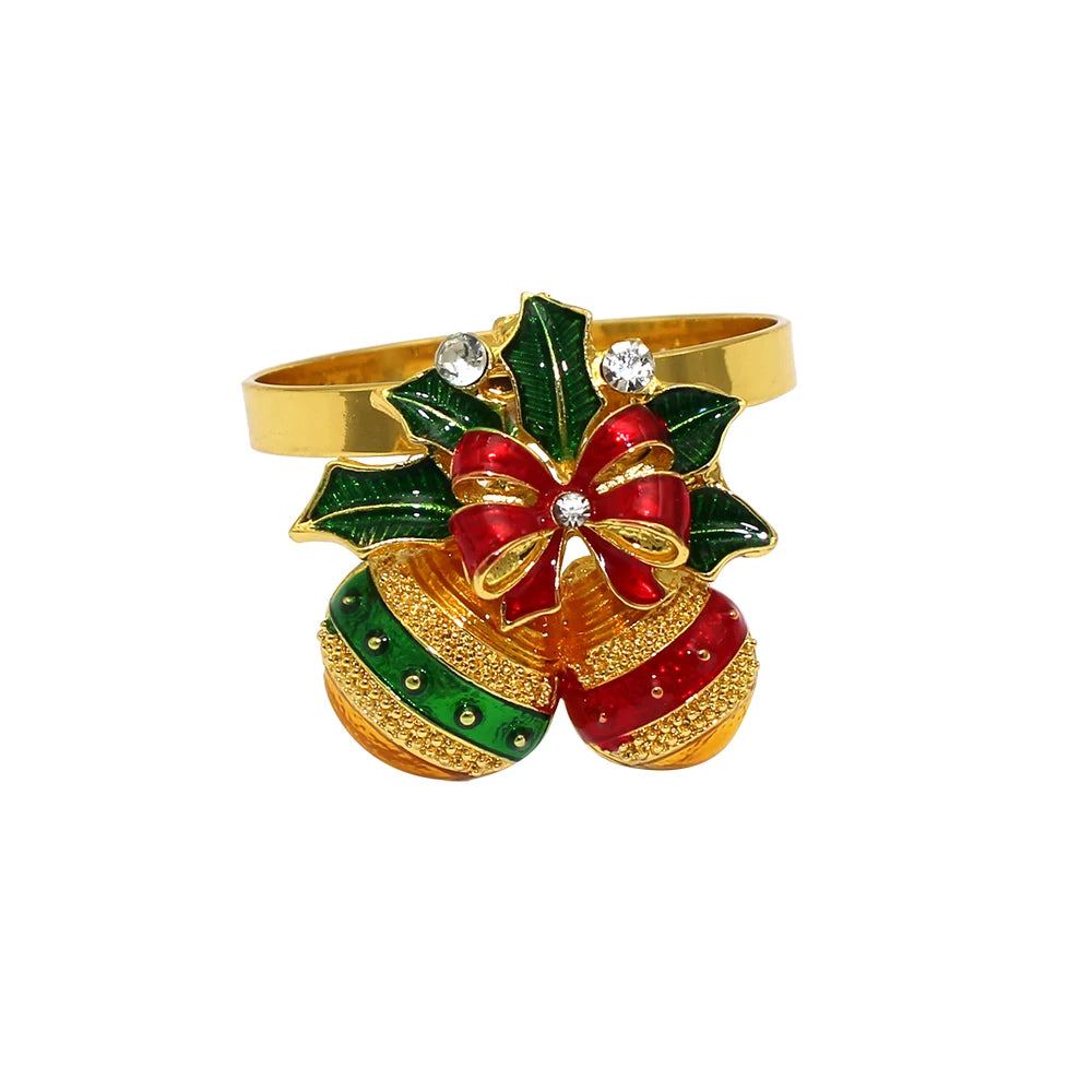 Rond de Serviette Boules de Noël