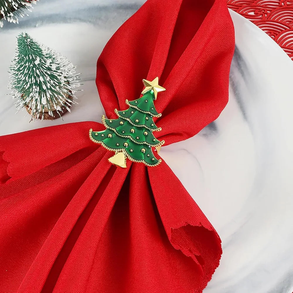 Rond de Serviette Sapin Vert