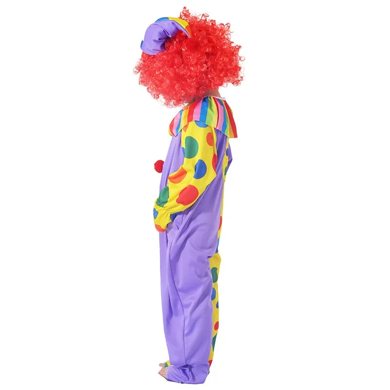 Déguisement Clown Violet Profil