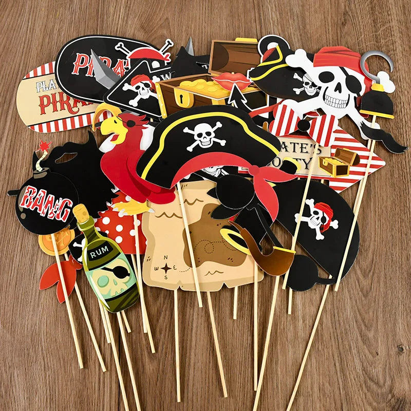Accessoires Pirate Photobooth