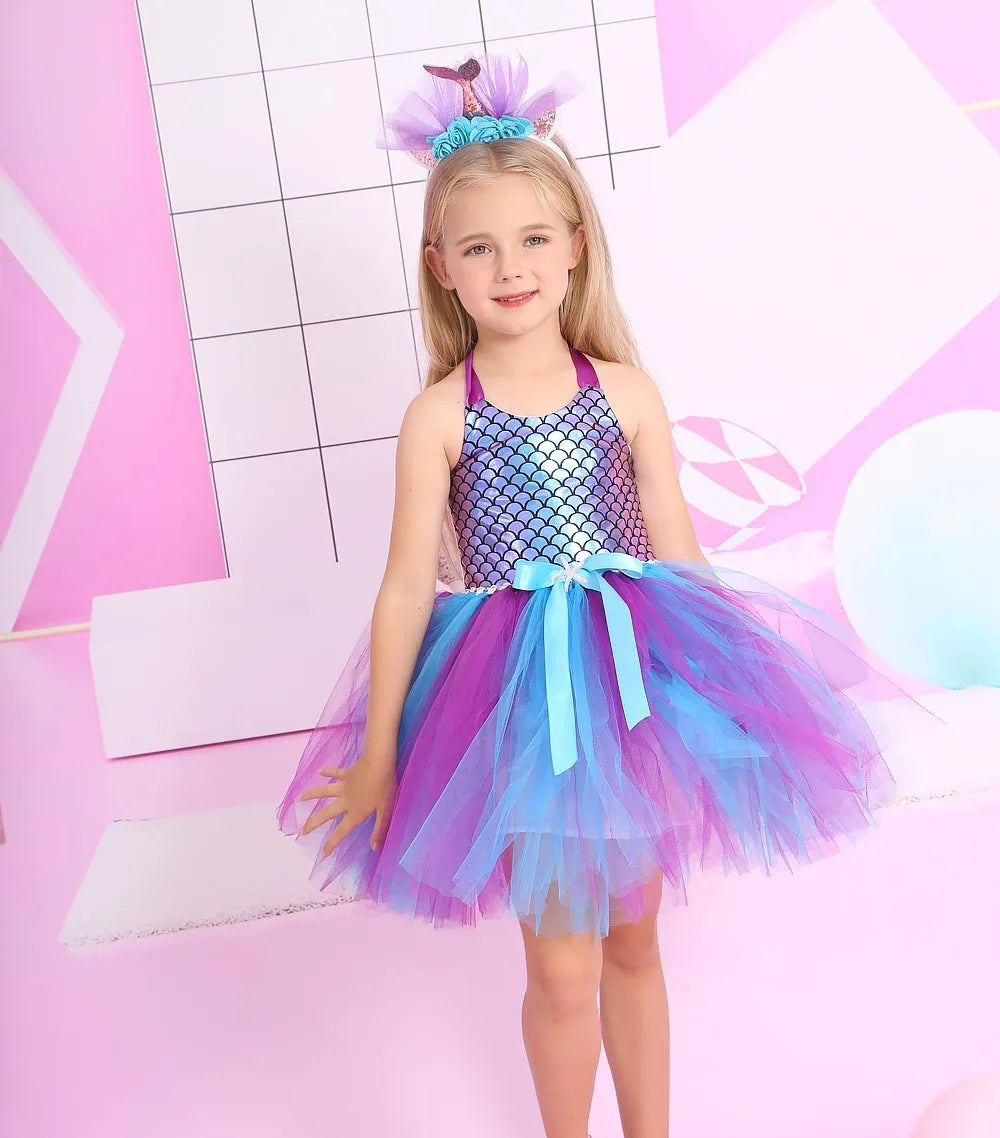 Déguisement Robe Tutu Thème Sirène