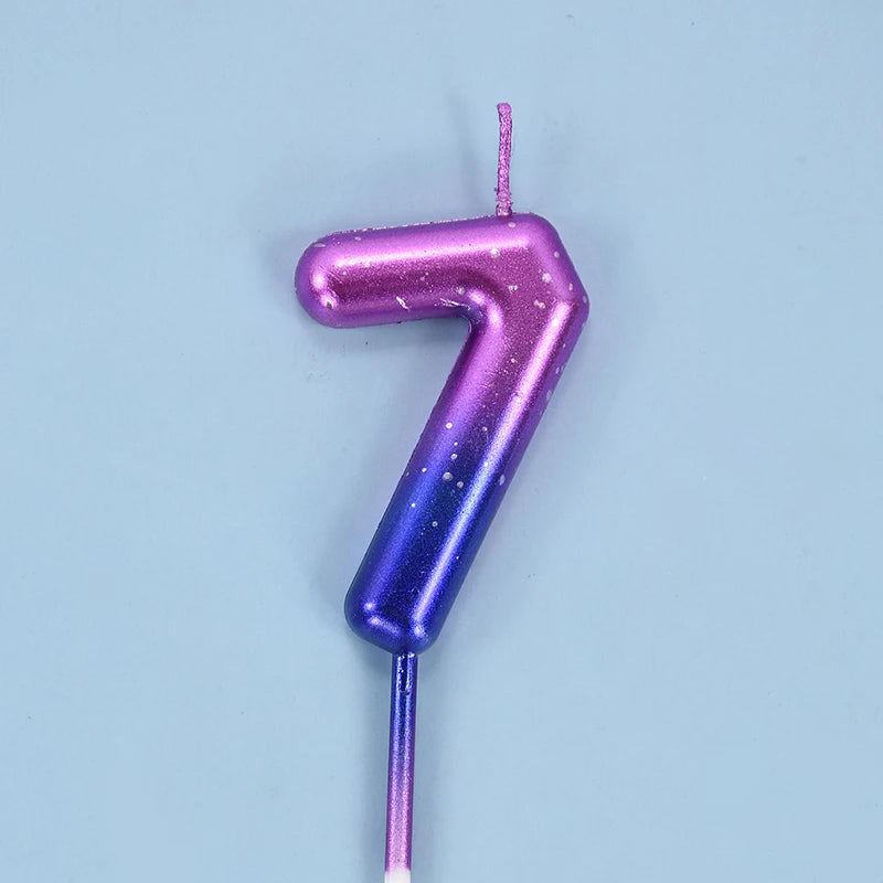 Bougie Anniversaire Rose et Violet