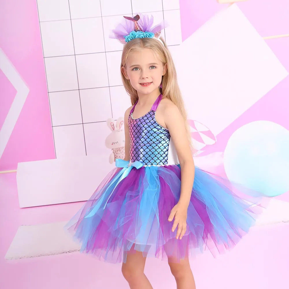 Déguisement Robe Tutu Thème Sirène