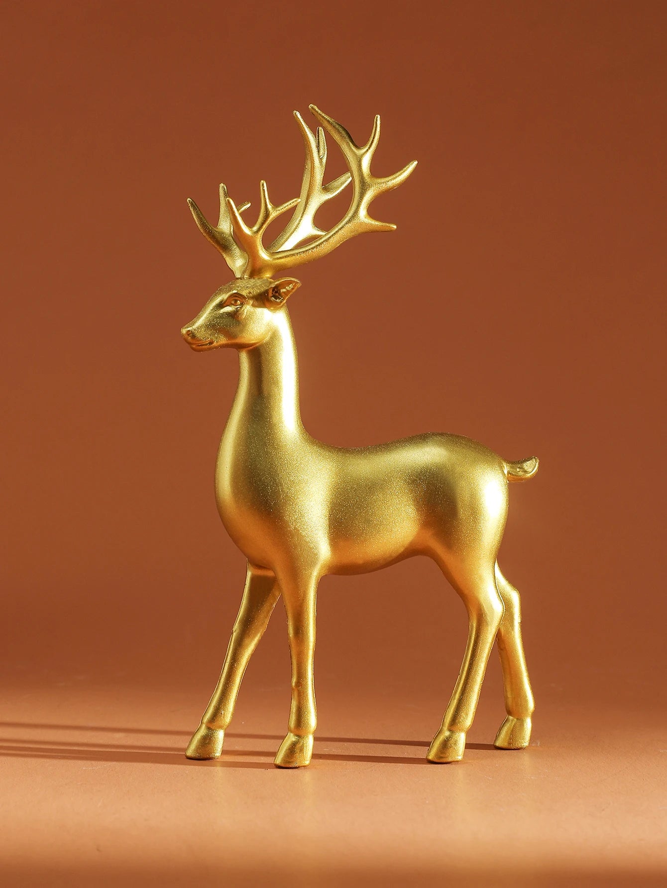 Déco Rennes de Noël Dorés