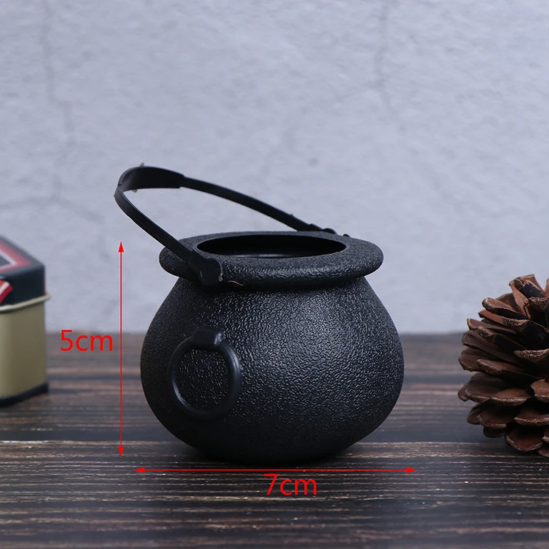 Seau Chaudron à Bonbons Halloween Durable