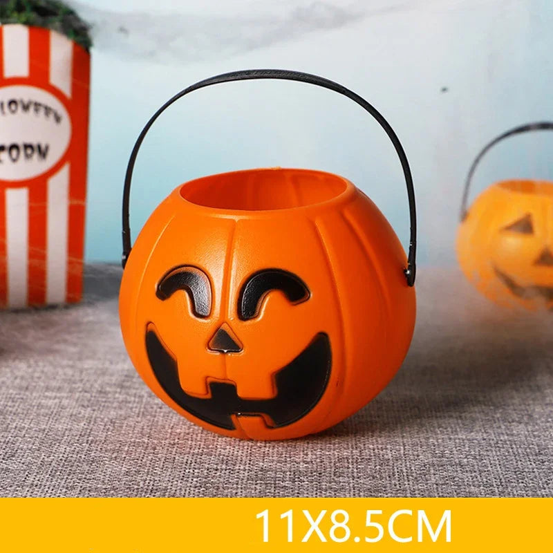 Seau Citrouille Halloween Chic