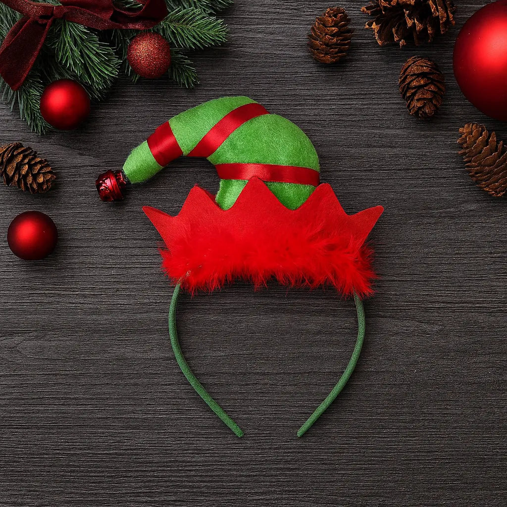 Serre-Tête Lutin Noël chic