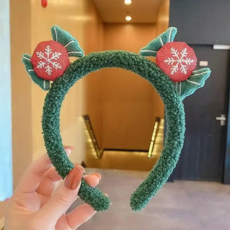 Serre-Tête Noël Bonbons Vert