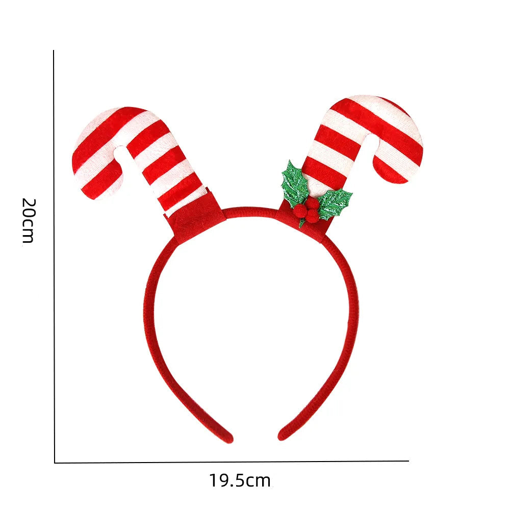 Serre-Tête Noël Sucre d’Orge