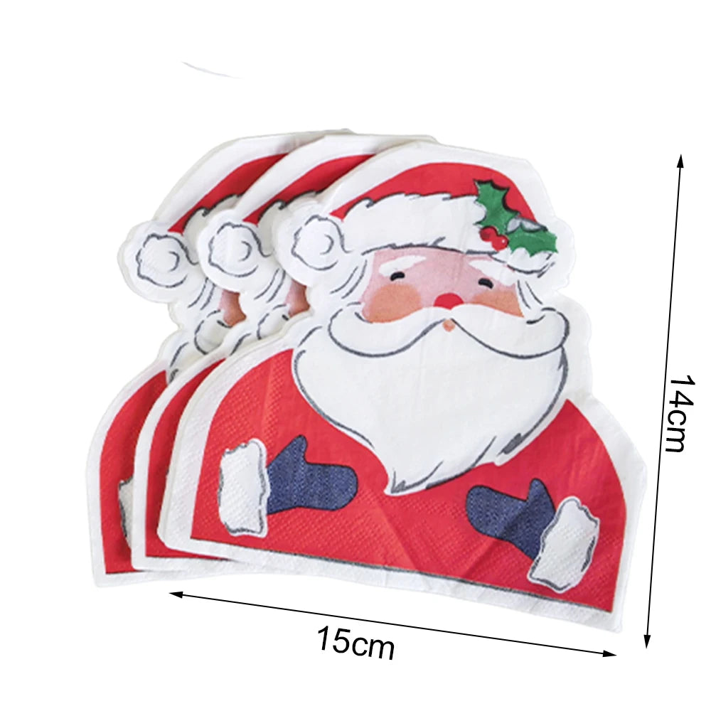 Serviette Père Noël Unique