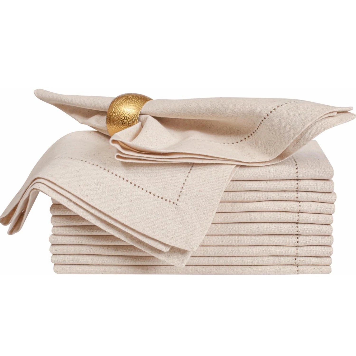 Serviette de Table Elégante Beige