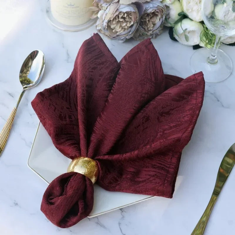 Serviette de Table à Motifs Epurés