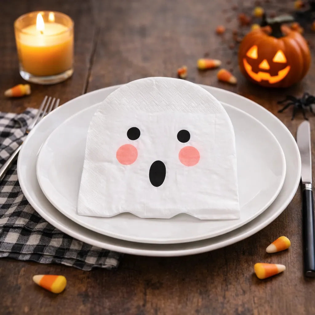 Serviette de Table Visage de Fantôme