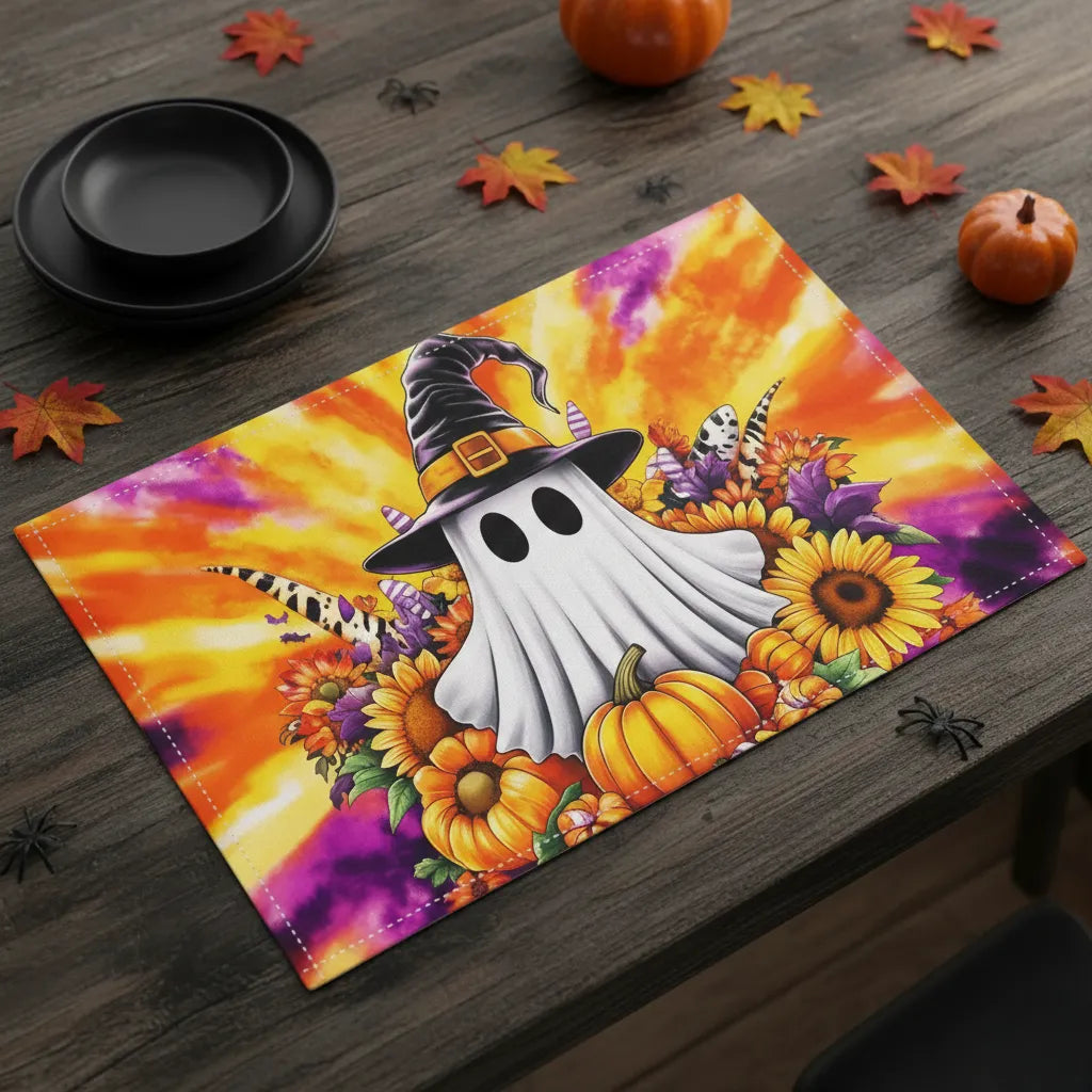 Set De Table Halloween Coloré Festif