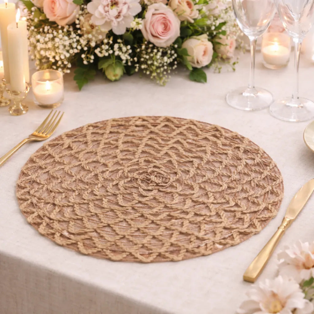 Set de Table Mariage Rosace