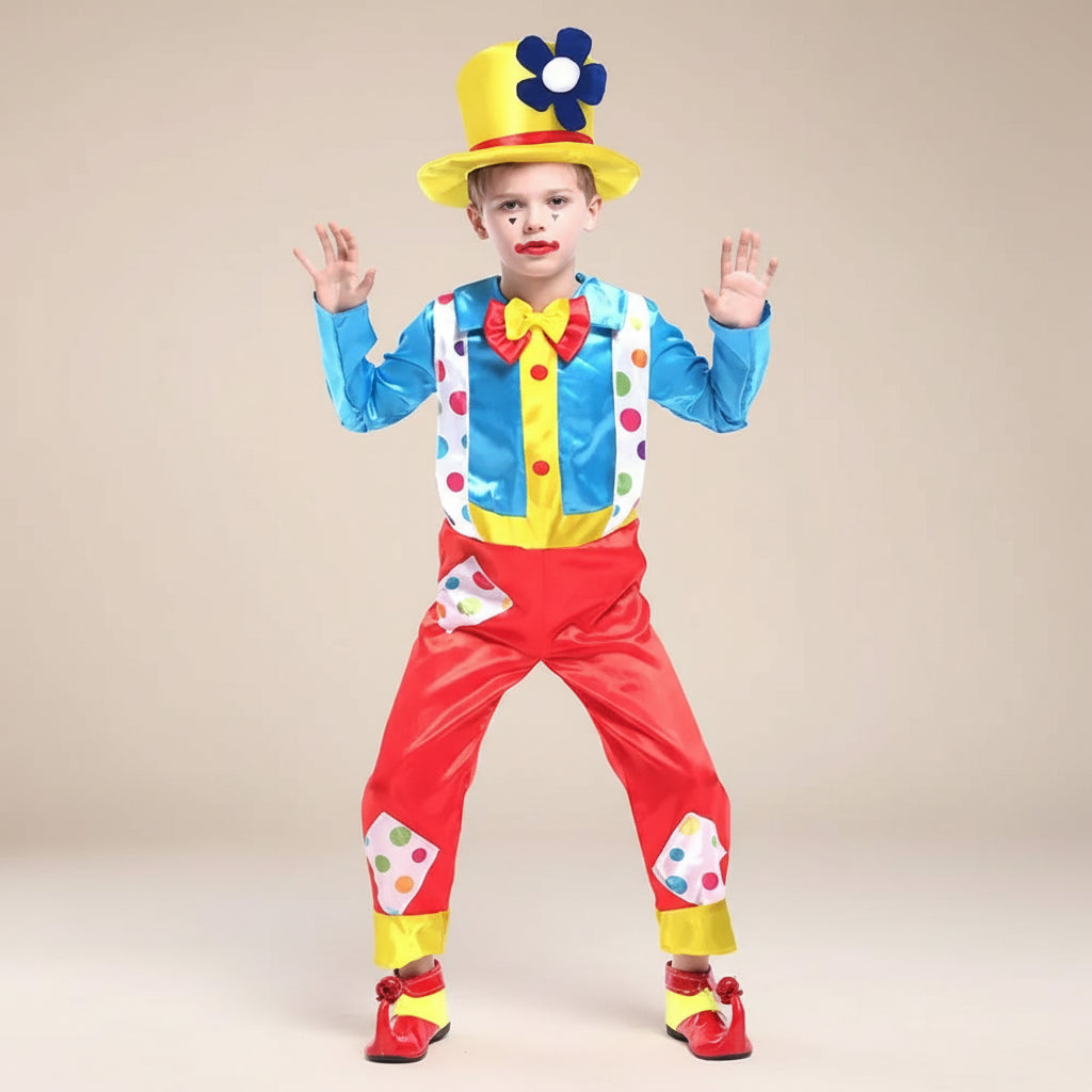 Tenue Clown Avec Chapeau