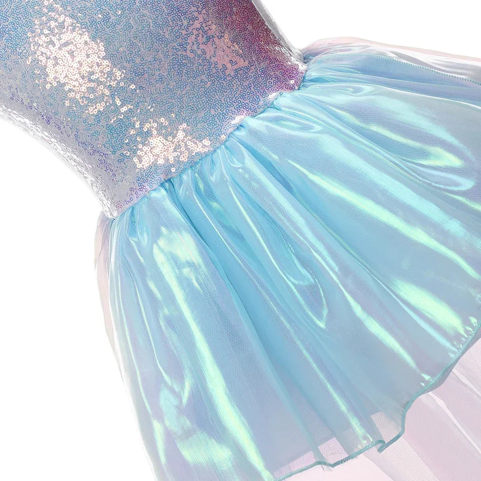 Tenue Licorne Irisée Bleu