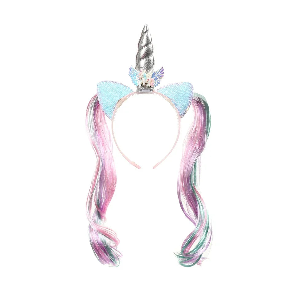 Tenue Licorne Irisée Serre-tête